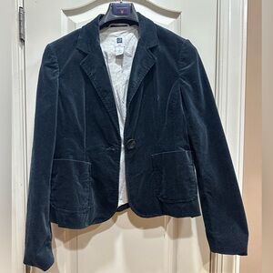Gap vintage velvet blazer size 10